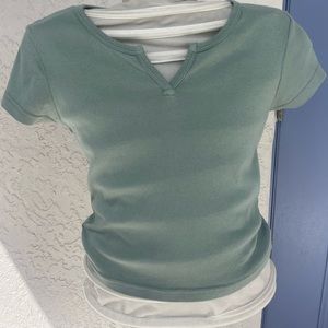 Brandy Melville Green Top